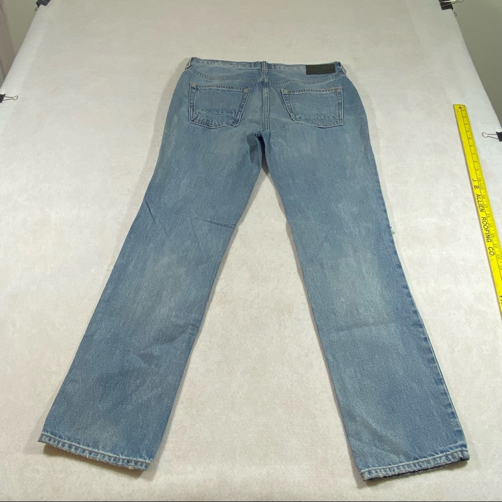 Pacsun Jeans Slim Straight Fit 30x30 Ripped Jeans light wash distressed pants - Picture 10 of 10